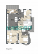 Grundriss - Kernsanierte 3-Zimmer Altbauwohnung mit Charmé!