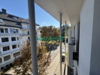 Ausblick vom Schlafzimmer - Seniorengerechte 2-Zimmer Wohnung mit neuer Einbauküche!