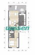 Grundriss - Seniorengerechte 2-Zimmer Wohnung mit neuer Einbauküche!